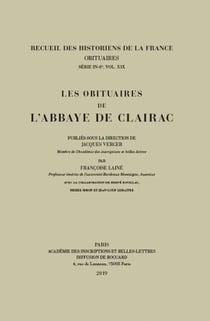 Les obituaires de l abbaye de clairac