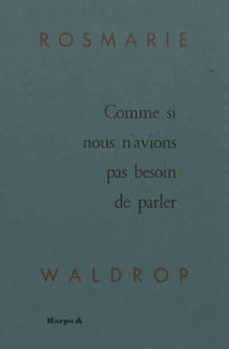 Comme si nous n'avions pas besoin de parler