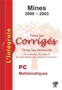 Mines pc mathematiques 2002-2003