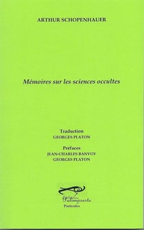 Mémoires sur les sciences occultes