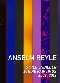 Anselm Reyle, stripe paintings, 2003-2013