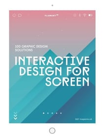 Interactive design for screen - 100 graphic design solutions