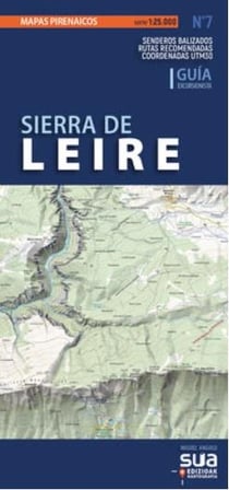 Leire - mapas pirenaicos
