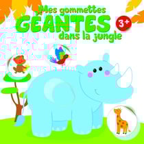 Mes gommettes géantes : dans la jungle