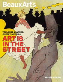 Art is in the street. toulouse-lautrec, cheret, mucha - a musee d'orsay