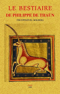 Le bestiaire de philippe de thaun