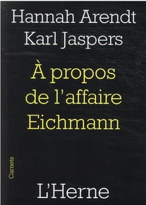 À propos de l'affaire Eichmann