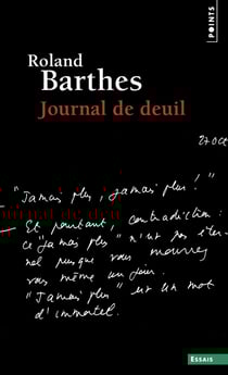 Journal de deuil - 26 octobre 1977 - 15 septembre 1979