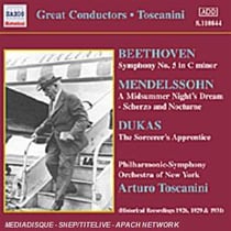 Great Conductors : Beethoven Mendelssohn, Dukas