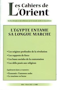 CAHIERS DE L'ORIENT n.108 : Egypte