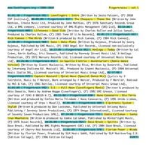 Lovefingers fingertracks - Volume 1