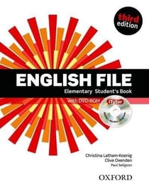 English file - elementary - student's book & itutor pack (3e édition)