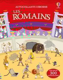 Les Romains - Autocollants Usborne - Dès 5 ans
