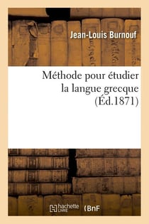 Methode pour etudier la langue grecque (ed.1871)