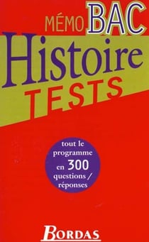 Les tests d'histoire