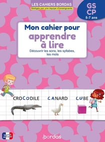 Mon cahier pour apprendre à lire - GS-CP