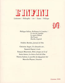 L'infini t.96
