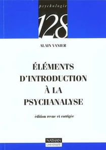 Elements d'introduction a la psychanalyse