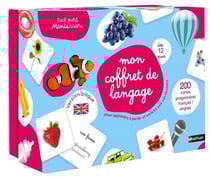 Tout-petit Montessori : Mon coffret de langage
