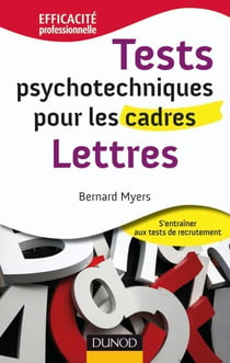 Tests psychotechniques pour les cadres - Lettres