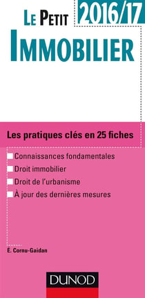 Le petit immobilier - les notions clés en 26 fiches (édition 2016/2017)