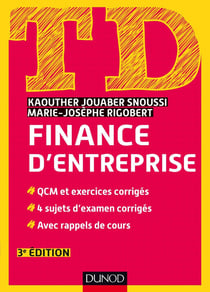 TD : td de finance d'entreprise (3e édition)
