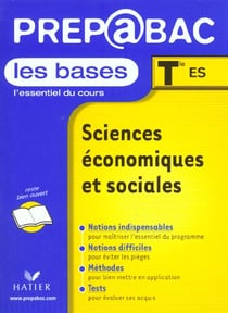 Cours sciences economiques et sociales terminale es