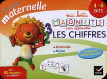 Hatier maternelle - ma boîte de magnets pour apprendre les chiffres