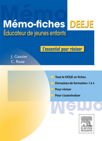 Mémo-fiches du deeje - diplôme d'état d'éducateur de jeunes enfants - l'essentiel pour réviser