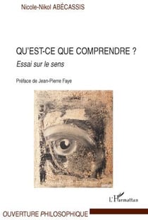 Qu'est ce que comprendre ? essai sur le sens
