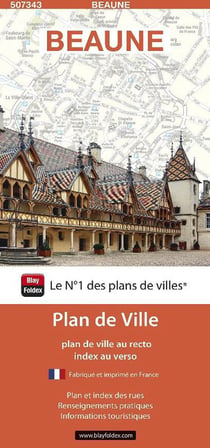 Beaune : plan de ville (édition 2024)