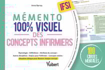Mémento 100% visuel des concepts infirmiers : Les 100 concepts essentiels en cartes mentales par ordre alphabétique pour ses études en IFSI
