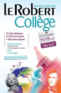 Le robert - collège - 11/15 ans