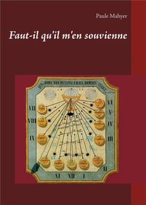 Faut-il qu'il m'en souvienne