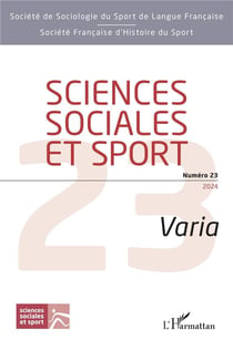 REVUE SCIENCES SOCIALES ET SPORT : Varia