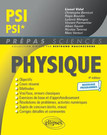 Physique : PSI/PSI* - programme 2022 (4e édition)