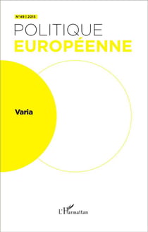 Revue politique européenne Tome 49 : varia