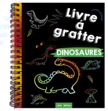 Livre à gratter - dinosaures