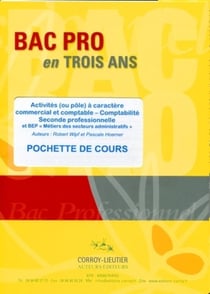 Activités (ou pôle) à caractère commercial et comptable. Pochette de cours. : Comptabilité  seconde professionnelle et BEP "Métiers des secteurs administratifs".