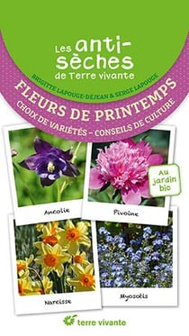 Les antisèches de Terre vivante : Fleurs de printemps : Choix de variétés :- Conseils de culture