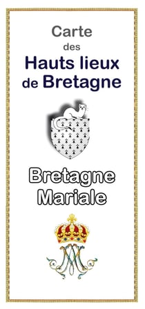Carte des hauts lieux de Bretagne