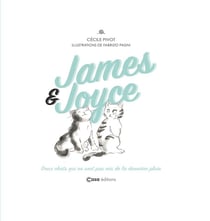 James & Joyce , deux chats qui ne sont pas nés de la dernière pluie