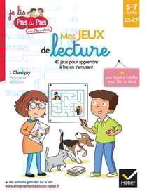 Mes jeux de lecture - GS-CP - 40 jeux pour apprendre à lire en s'amusant