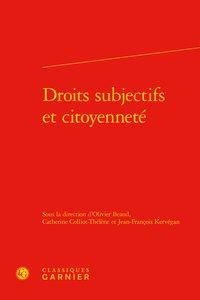 Droits subjectifs et citoyenneté