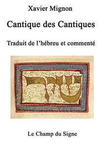 Cantique des Cantiques