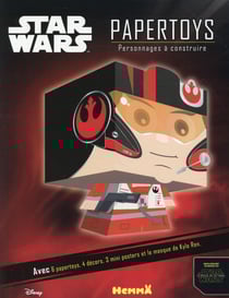 Papertoys - disney star wars - personnages à construire - voyage vers l'épisode vii