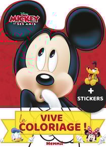 Vive le coloriage !mickey et ses amis - top depart