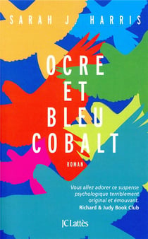 Ocre et bleu cobalt