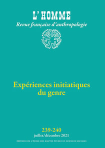 Expériences initiatiques du genre