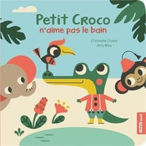 Petit croco n'aime pas le bain